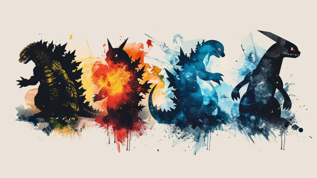 Vintage Surreal T-Shirt Design with Iconic Characters